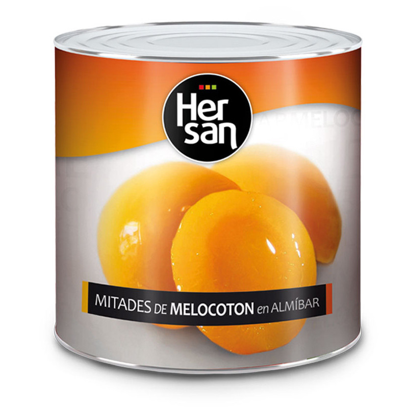 MELOCOTÓN EN ALMIBAR LIGERO LATA 6/3Kg